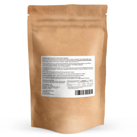 Zink Kapseln 50mg 100 Stück Vitalundfitmit100