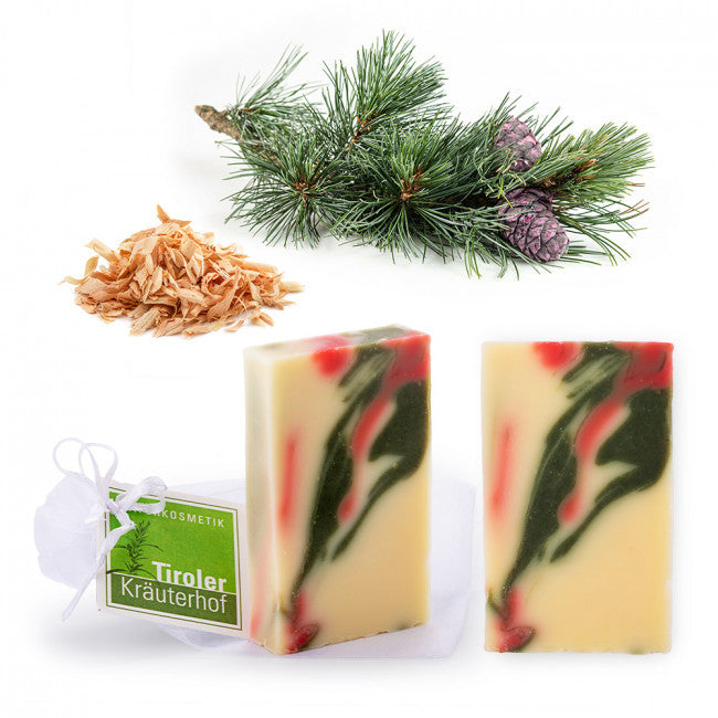 Naturseife - Zirbenseife 90g Tiroler Kräuterhof